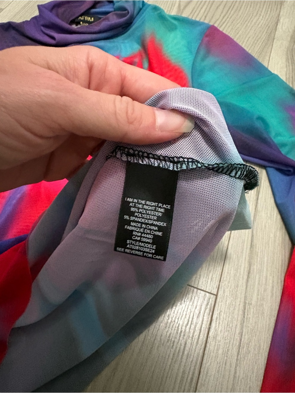 AFRM Zadie Long-Sleeve Top Size Large - Picture 6 of 6